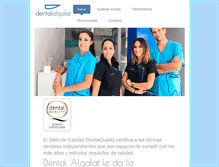 Tablet Screenshot of dentalalqalat.com